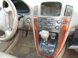 2000 LEXUS RX300, 3.0L AUTO 4WD , COLOR WHITE, STK Z15933